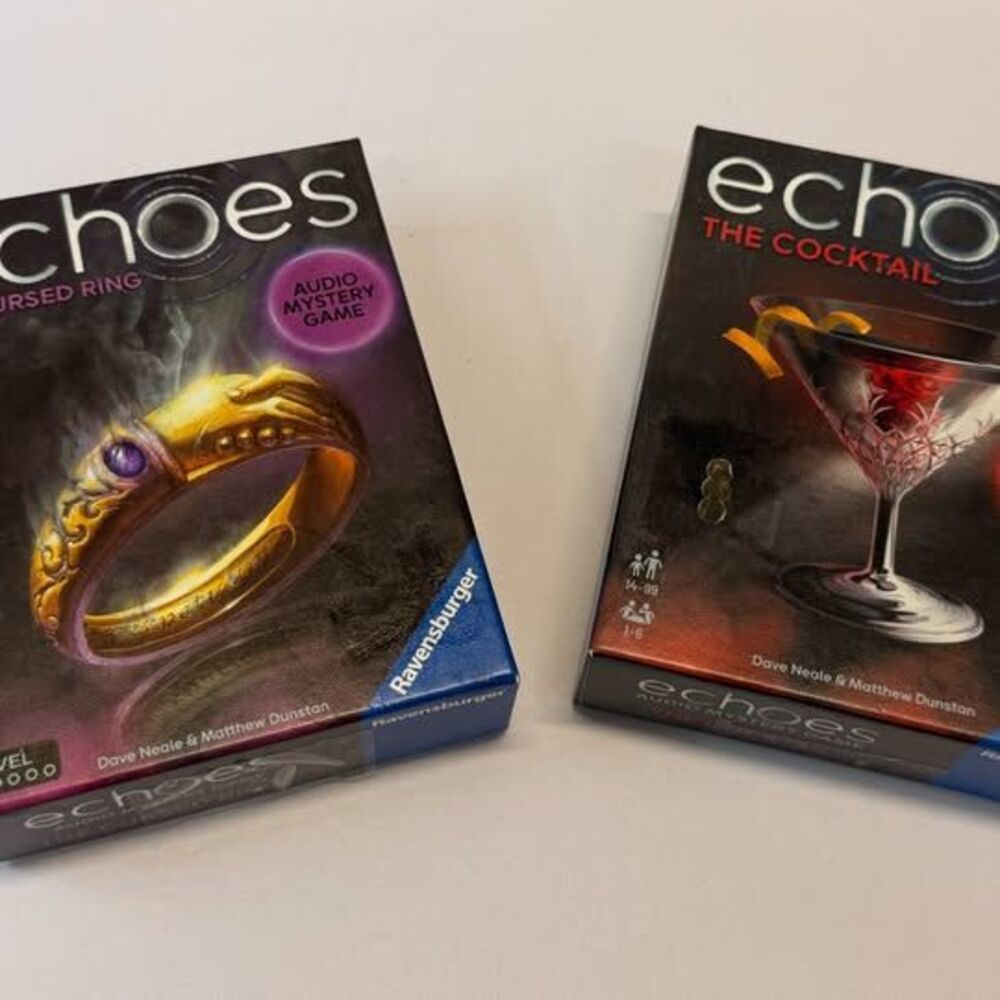 Ravensburger Audio Mystery Game Bundle: The Cursed Ring + The Cocktail